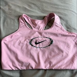 Nike Dri-Fit Pink Sports Bra Size 3XL